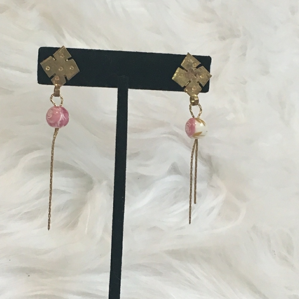 Ethiopian cross earrings